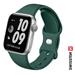 Swissten řemínek pro Apple Watch silikonový 38 40 41 mm zelený