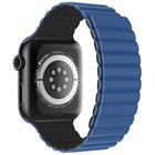 Swissten řemínek pro Apple Watch silikonový - magnetic 38 40 41 mm modro černý