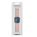 Swissten řemínek pro Apple Watch silikonový - magnetic 38 40 41 mm růžovo cappuccino