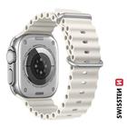 Swissten řemínek pro Apple Watch silikonový - marine straps 42 44 45 49 mm kamenně šedý