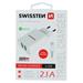 Swissten síťový adaptér smart IC 2X USB 2,1A power + datový kabel USB / Lightning 1,2 M, bílý