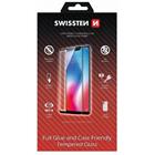 Swissten sklo full glue, color frame, case friendly Apple iPhone 15 Plus černé