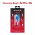 Swissten sklo full glue, color frame, case friendly Apple Samsung s906b Galaxy s22 Plus 5G černé