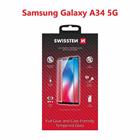 Swissten sklo full glue, color frame, case friendly Samsung A146 Galaxy A14 5G černé