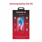 Swissten sklo full glue, color frame, case friendly Samsung A326 Galaxy A32 5G černé