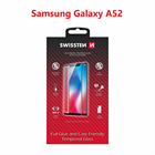 Swissten sklo full glue, color frame, case friendly Samsung A525F Galaxy A52 černé
