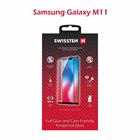 Swissten sklo full glue, color frame, case friendly Samsung Galaxy M11 černé