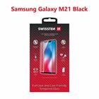 Swissten sklo full glue, color frame, case friendly Samsung M215 Galaxy M21 černé
