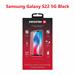 Swissten sklo full glue, color frame, case friendly Samsung S901B Galaxy S22 5G černé