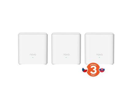 Tenda EX3 (3-pack) - Nova AX1500 WiFi 6 Mesh Router 802.11ax ac a b g n, 1500 Mb s; 75011985