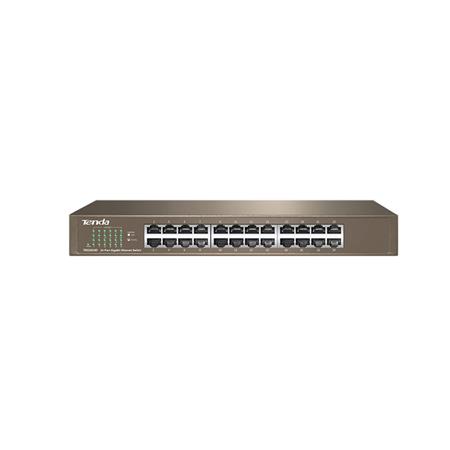Tenda TEG1024D - 24-port Gigabit Ethernet Switch, 10/100/1000 Mbps, Fanless, Rackmount, Kov