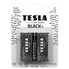 Tesla BLACK+ alkalická baterie C (LR14, malý monočlánek, blister) 2 ks