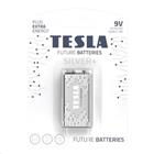 Tesla SILVER+ alkalická baterie 9V (6LR61, blister) 1 ks