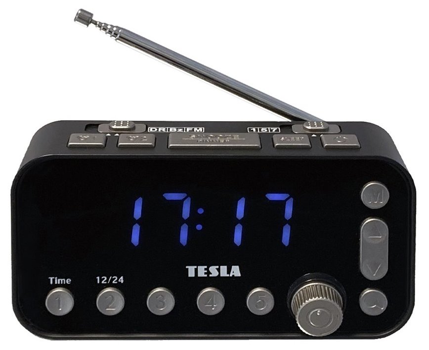 TESLA Sound RB110 radiobudík s DAB+ tunerem