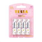 Tesla TOYS+ GIRL alkalická baterie AA (LR06, tužková, blister) 4 ks