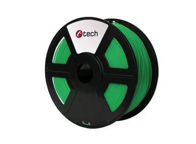 Tisková struna (filament) C-TECH, ABS, 1,75mm, 1kg, zelená