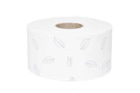 Tork Toaletní papír "Premium mini jumbo", extra bílá, T2 systém, 3-vrstvý, 19 cm průměr