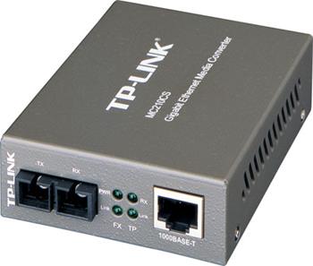 TP-Link MC210CS konvertor, 1x10/100/1000M RJ45 / 1 x single-mode SC