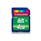 Transcend 4GB SDHC (Class 4) paměťová karta, modrá/černá