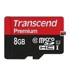 Transcend MicroSDHC karta 8GB Premium, Class 10 UHS-I 300x, bez adaptéru