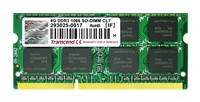 Transcend SODIMM DDR3 4GB 1066MHz 2Rx8 CL7, retail