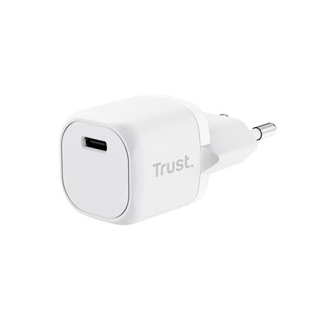 TRUST MAXO 20W USB-C CHARGER WHITE; 25205