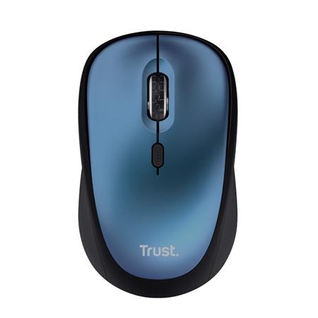 TRUST myš Yvi+ Wireless Mouse Eco Blue, modrá; 24551