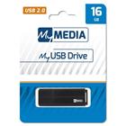 Verbatim 16GB USB Flash 2.0 MyUSB Drive černý, My Media
