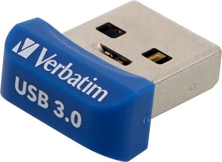 Verbatim 16GB USB Flash 3.0 NANO Store´n´Stay modrý P-blist 98709