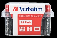 Verbatim AAA Alkalická Baterie 24 Pack / LR03 49504