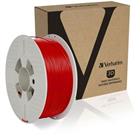 Verbatim ABS struna 1,75 mm pro 3D tiskárnu, 1kg, Červená (RD1) 55030