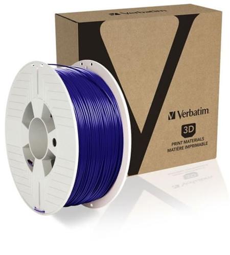 Verbatim ABS struna 1,75 mm pro 3D tiskárnu, 1kg, Modrá (BU2) 55029