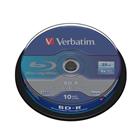 Verbatim Blu-ray BD-R SL 25GB 6x 10-cake
