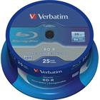 Verbatim Datalife Blu-ray BD-R SL 25GB 6x 25-cake NON-ID
