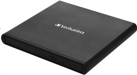 Verbatim DVD/CD Externí mechanika, USB 2.0, černá, bez SW NERO, 53504