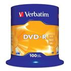 Verbatim DVD-R 4,7GB 16x, 100ks - média, spindle 43549