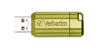 Verbatim Flash Disk 16GB Store 'n' Go PinStripe, eukalyptově zelená 49070