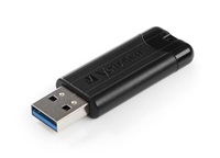Verbatim Flash Disk 64GB PinStripe USB 3.0, černá 49318