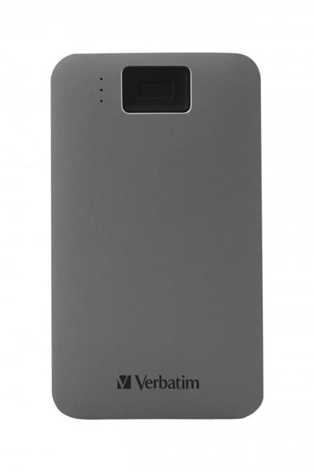 Verbatim HDD 2.5" 2TB USB-C, Executive Fingerprint