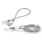 Verbatim kabel Lightning Cable Sync & Charge 100cm (Silver) + Lightning Cable Sync & Charge 30cm (Silver) 48873