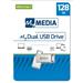 Verbatim My Media Flash Disk Dual 128GB USB 3.2 Gen 1