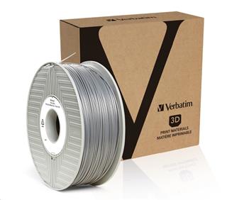 Verbatim PLA struna 1,75 mm pro 3D tiskárnu, 1kg, Šedá (GY1) 55319