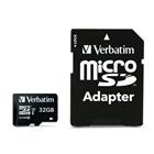 Verbatim SDHC 32GB micro paměťová karta PRO UHS-I (U3) (90MB/s), V30, Class 10 + adapter