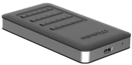 Verbatim Store 'n' Go 256GB SSD - šifrovaný externí disk s numerickou klávesnicí, USB 3.1,USB-C, černý 53402
