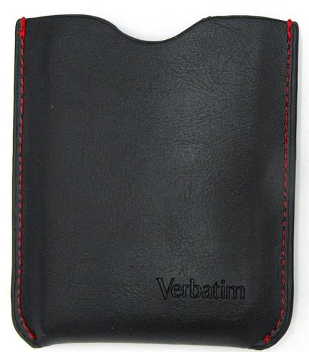 Verbatim Store 'n' Go koženkové pouzdro na 2,5" HDD, černé