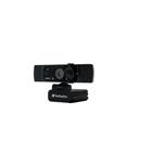 Verbatim USB webkamera AWC-03 se dvěma mikrofony, ultra HD, 4K s automatickým ostřením, černá