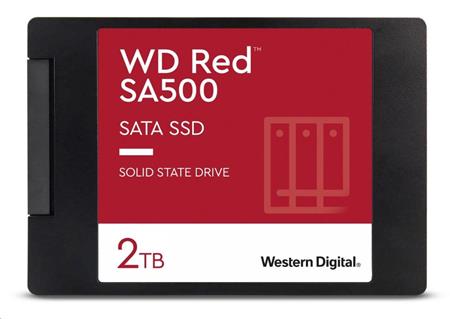 WD RED SSD 3D NAND WDS200T2R0A 2TB SATA 600, (R:560, W:530MB s), 2.5"