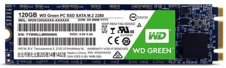 WD SSD Green 3D NAND, M2 2280 -120GB