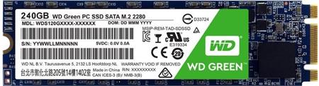 WD SSD Green 3D NAND, M2 2280 - 240GB