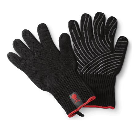 Weber Sada grilovacích rukavic Premium, velikost L/XL, černé, žáruvzdorné